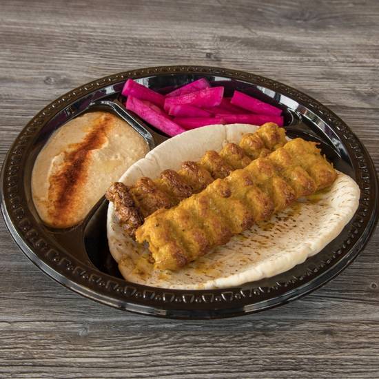 Order #2 Chicken Lula & Hummus food online from Kabab Way store, Glendale on bringmethat.com