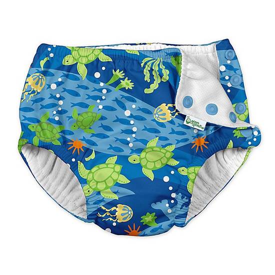 Order i play.® by green sprouts® Size 6M Turtle Swim Diaper in Blue food online from Buybuy Baby store, West Des Moines on bringmethat.com