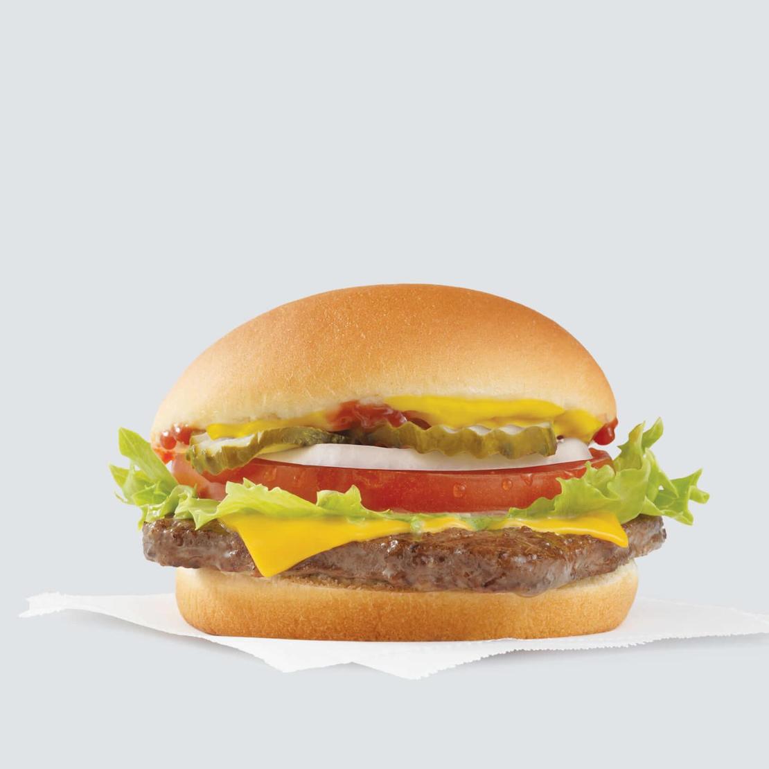 order online - Jr. Cheeseburger Deluxe from Wendy's on bringmethat.com