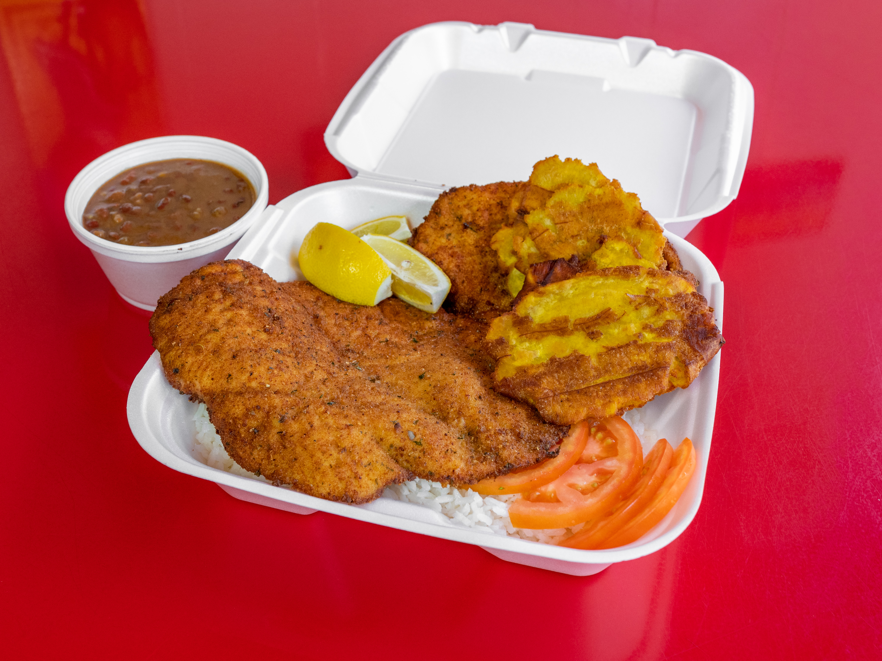 Order 6. Milanesa de Pollo food online from Antojitos Colombianos store, Manchester on bringmethat.com