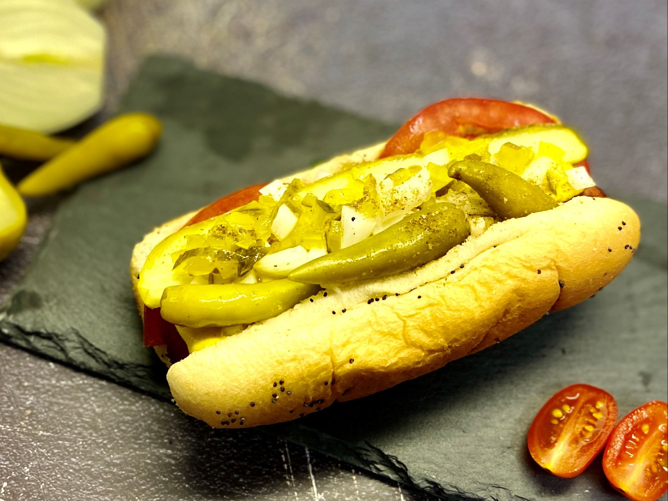 Order Chicago Style Hot Dog food online from European Deli & Subs store, Bolingbrook on bringmethat.com