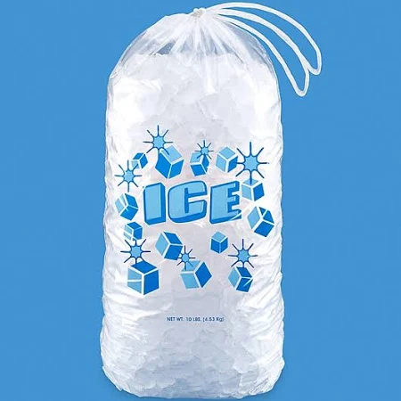 Order 8 Lb. Bag of Ice food online from Chicken Express store, Allen on bringmethat.com