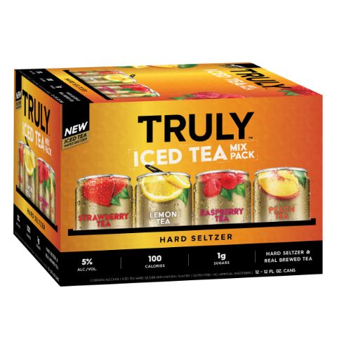 Order TRULY Hard Seltzer Iced Tea 12 Pack 12oz Can Variety Pack food online from 7-Eleven store, Flagler Beach on bringmethat.com