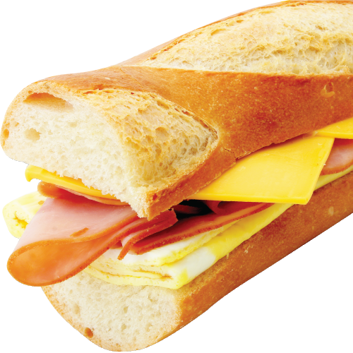 Order Ham, Egg and Cheese Breakfast food online from Lees Sandwiches store, Van Nuys on bringmethat.com