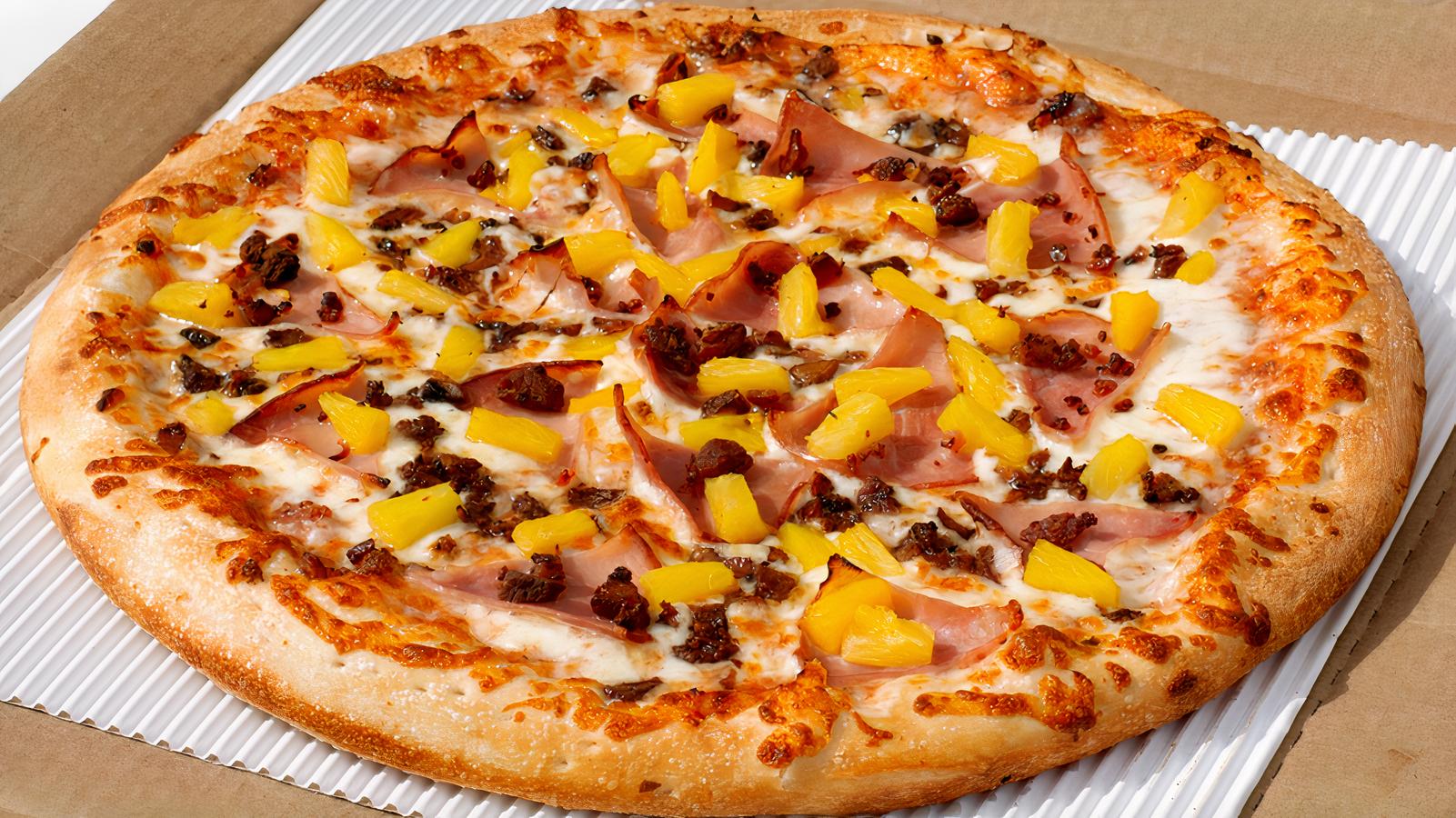 Order Hawaiin Pizza food online from Oliver Pizza store, Canton on bringmethat.com
