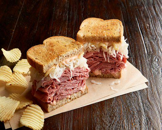 Order Reuben The Great with Pastrami (Manager's Special) food online from Jason's Deli store, Fort Worth on bringmethat.com