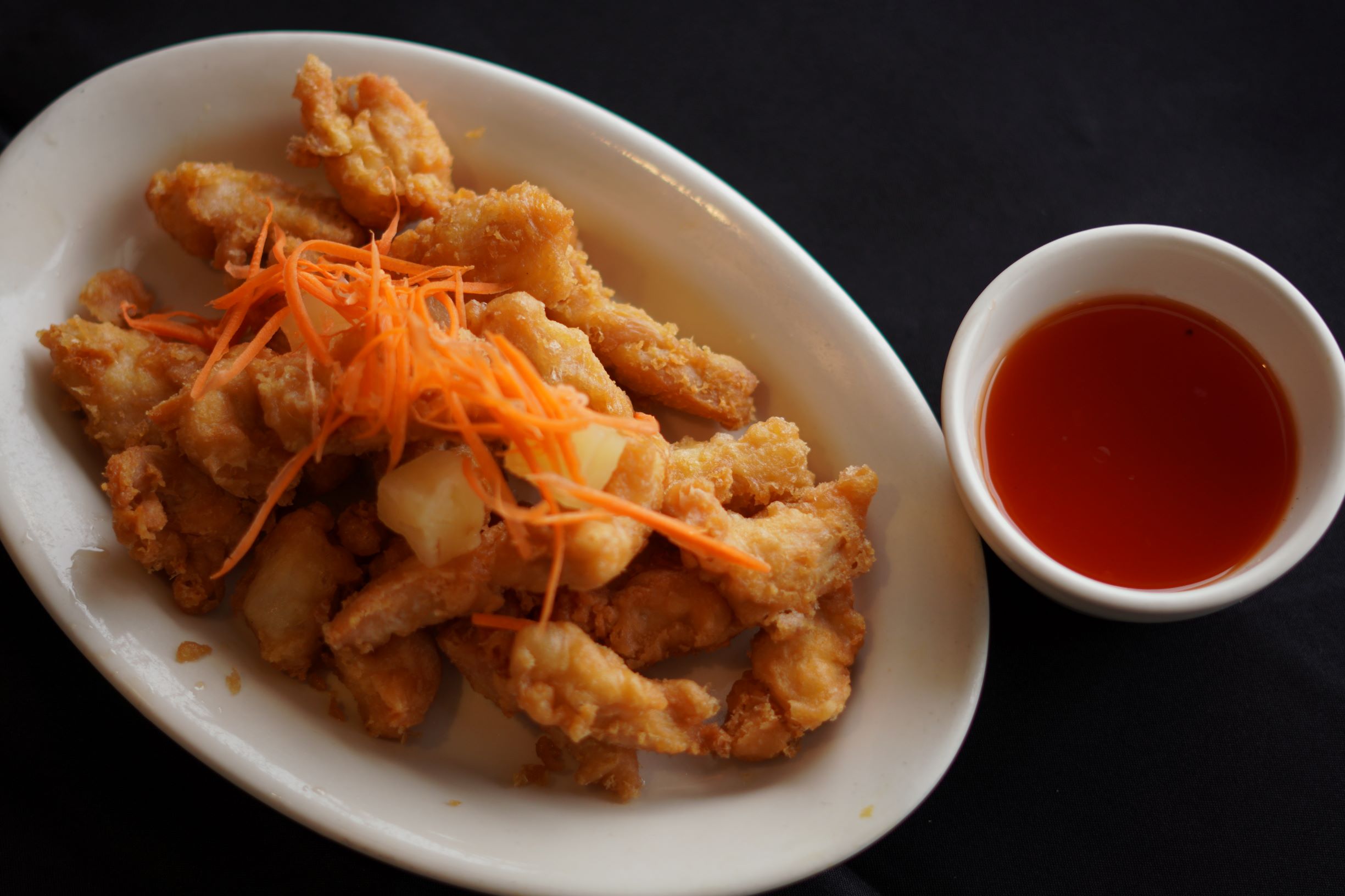 Order Sweet & Sour Chicken food online from Lakeville Chinese Restaurant store, Lakeville on bringmethat.com