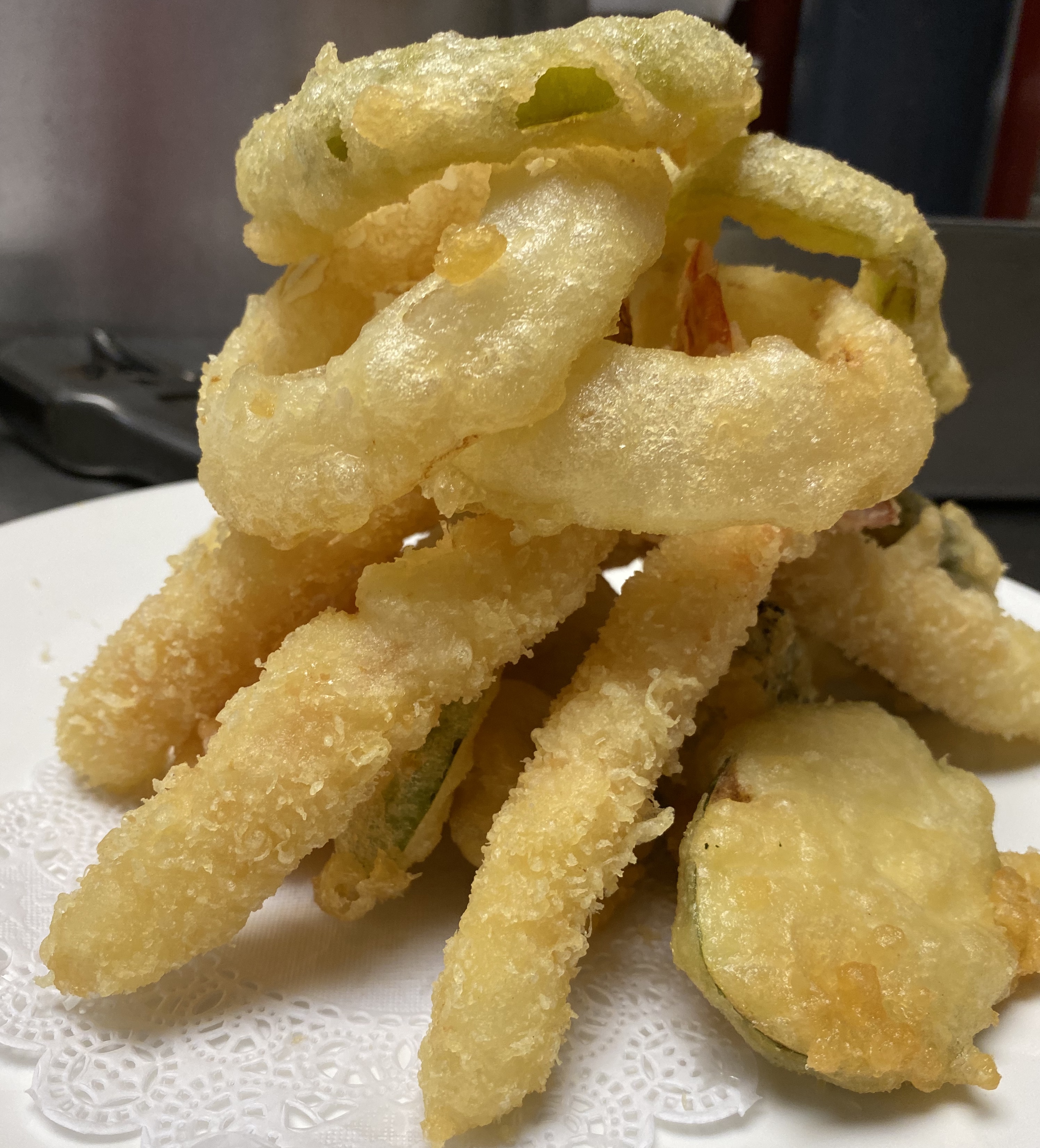 Order 3. Shrimp and Vegetable Tempura food online from Katana restaurant store, Pittsburgh on bringmethat.com