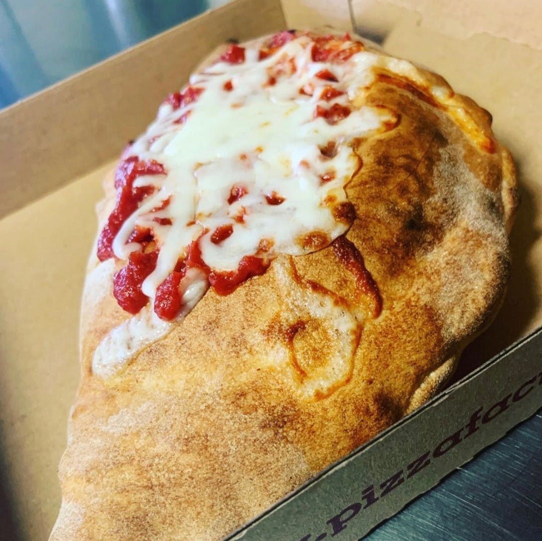 Order Cheese Calzone - Calzone food online from Pizza Factory store, Queens on bringmethat.com
