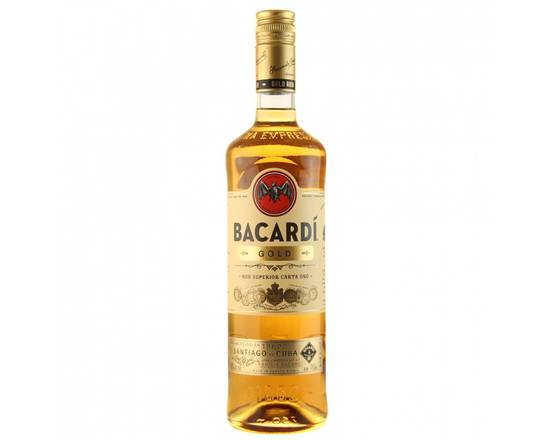 Order Bacardi Gold, 750mL rum (40.0% ABV) food online from Central Liquor Market store, Los Angeles on bringmethat.com