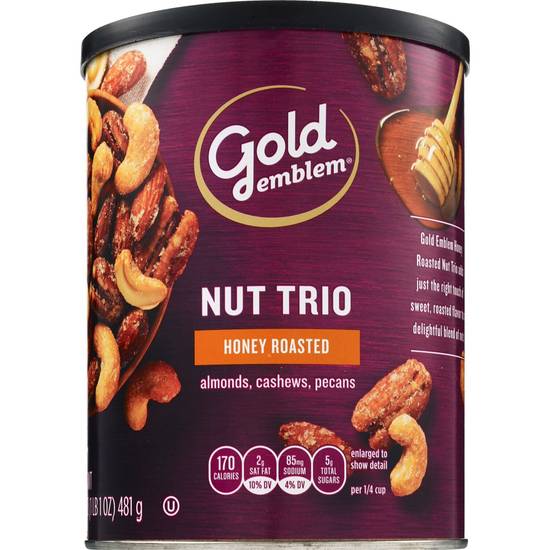 Order Gold Emblem Honey Roasted Nut Trio, 17 OZ food online from Cvs store, DOVER on bringmethat.com