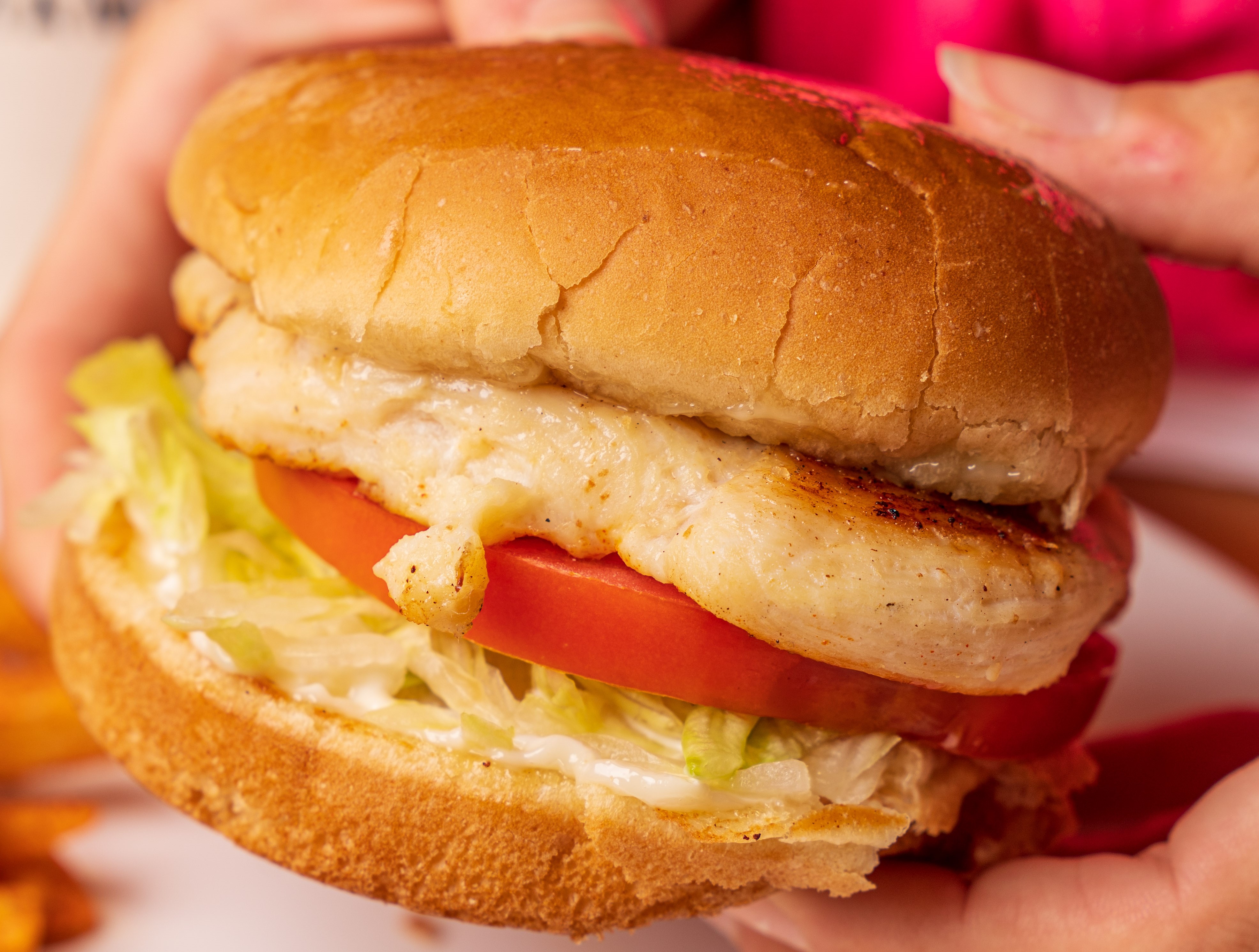 Order Grilled Chicken Burger food online from Wimpys Hamburgers store, Tulare on bringmethat.com