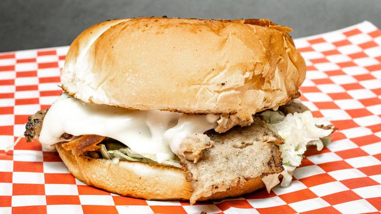 Order 15. Gyro Lamb Burger food online from Munch Hut deli and store store, Athens (Clarke County) on bringmethat.com