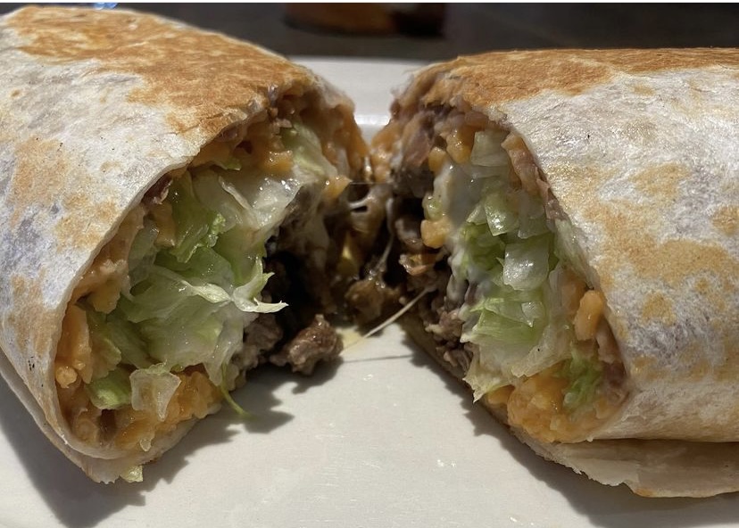 Order Burrito food online from Chole Mexican Restaurant store, Glenwood on bringmethat.com