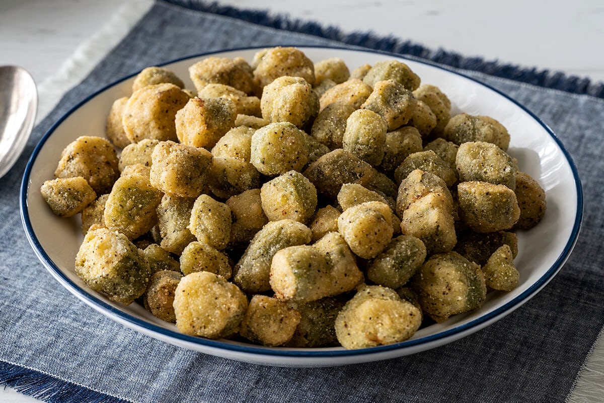 Order Fried Okra food online from Cracker Barrel Old Country Store store, Marietta on bringmethat.com
