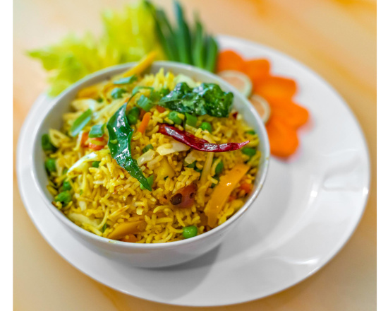 Order Hakka Fried Rice food online from Vegan Indian store, Cedar Park on bringmethat.com