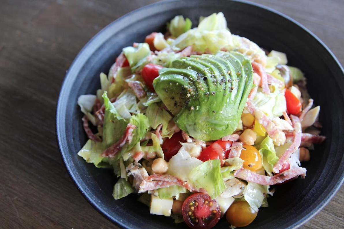 Order The Chopped Salad food online from The Local Peasant store, Sherman Oaks on bringmethat.com