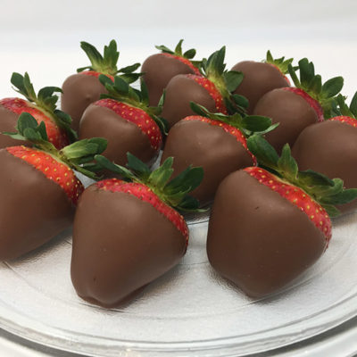 Order 12 Chocolate Covered Strawberries food online from Maumee Valley Chocolate & Candy store, Maumee on bringmethat.com