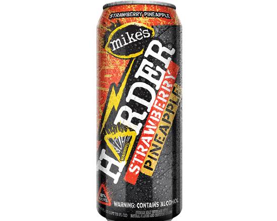 Order Mikes Harder Strawberry Pineapple, 23.5oz can (8% ABV) food online from Moby Liquor store, Los Angeles on bringmethat.com