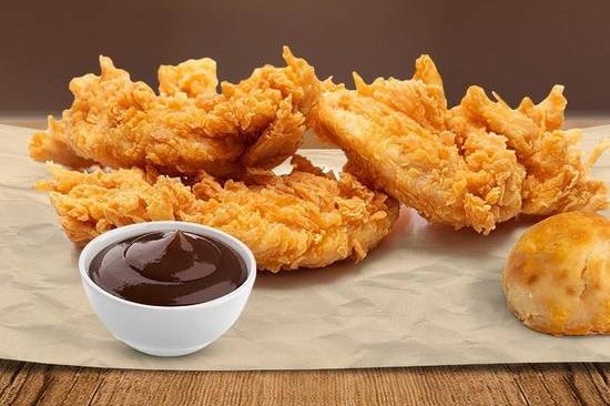 Order 3 Pc Tender’s w/ Biscuit food online from Texas Chicken & Burgers store, Washington on bringmethat.com