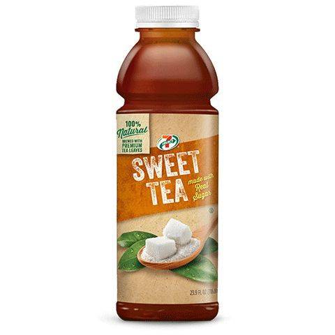 Order 7-Select Sweet Tea 23.9oz food online from 7-Eleven store, El Campo on bringmethat.com