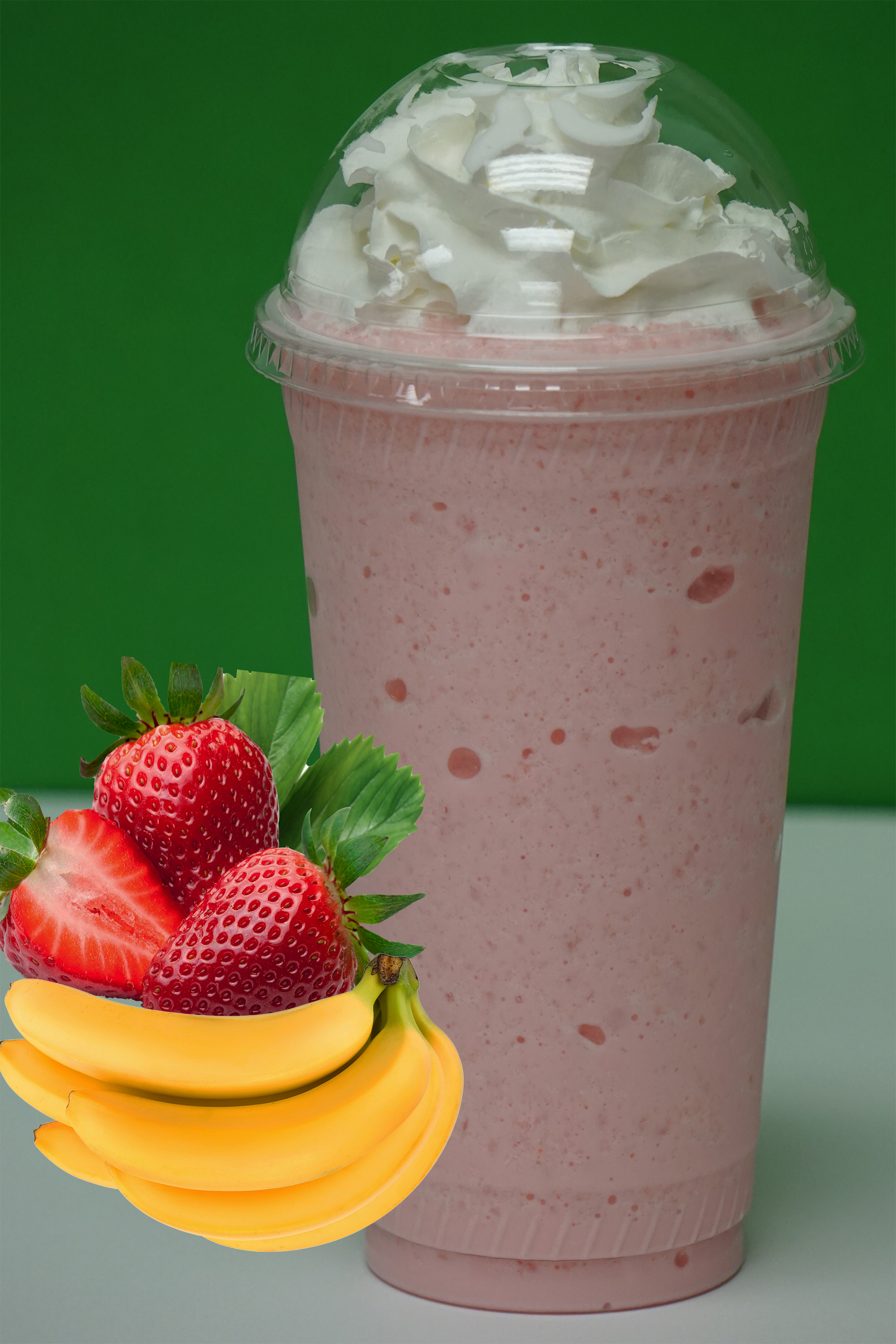Order Strawberry Banana Smoothie food online from Bosa Donuts store, Peoria on bringmethat.com