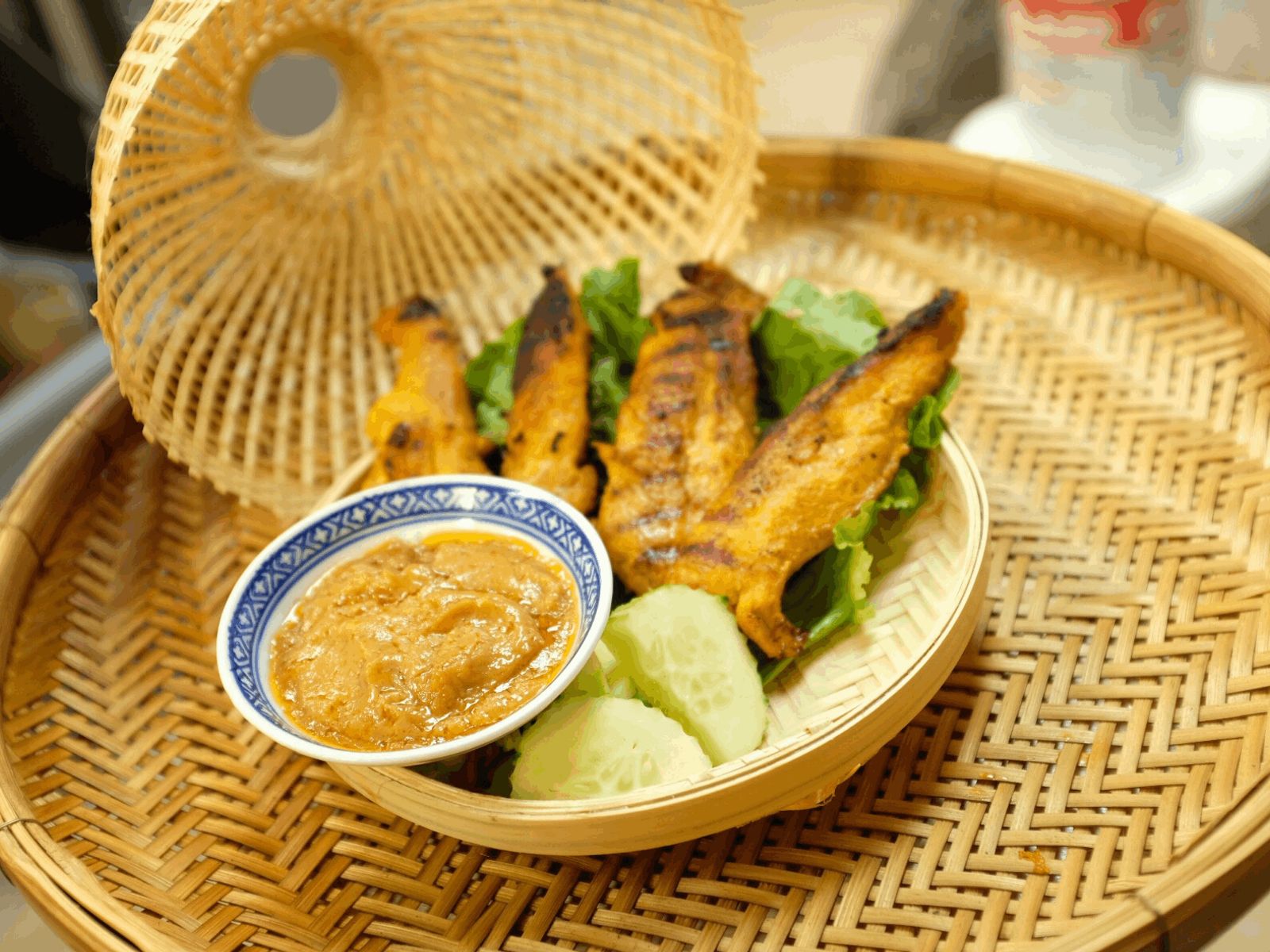 Order Chicken satay  food online from Taste of Thai store, Arlington on bringmethat.com