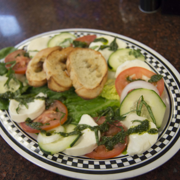 Order Caprese Salad food online from Piezanos Rustic Pizza & Wine store, Tucson on bringmethat.com