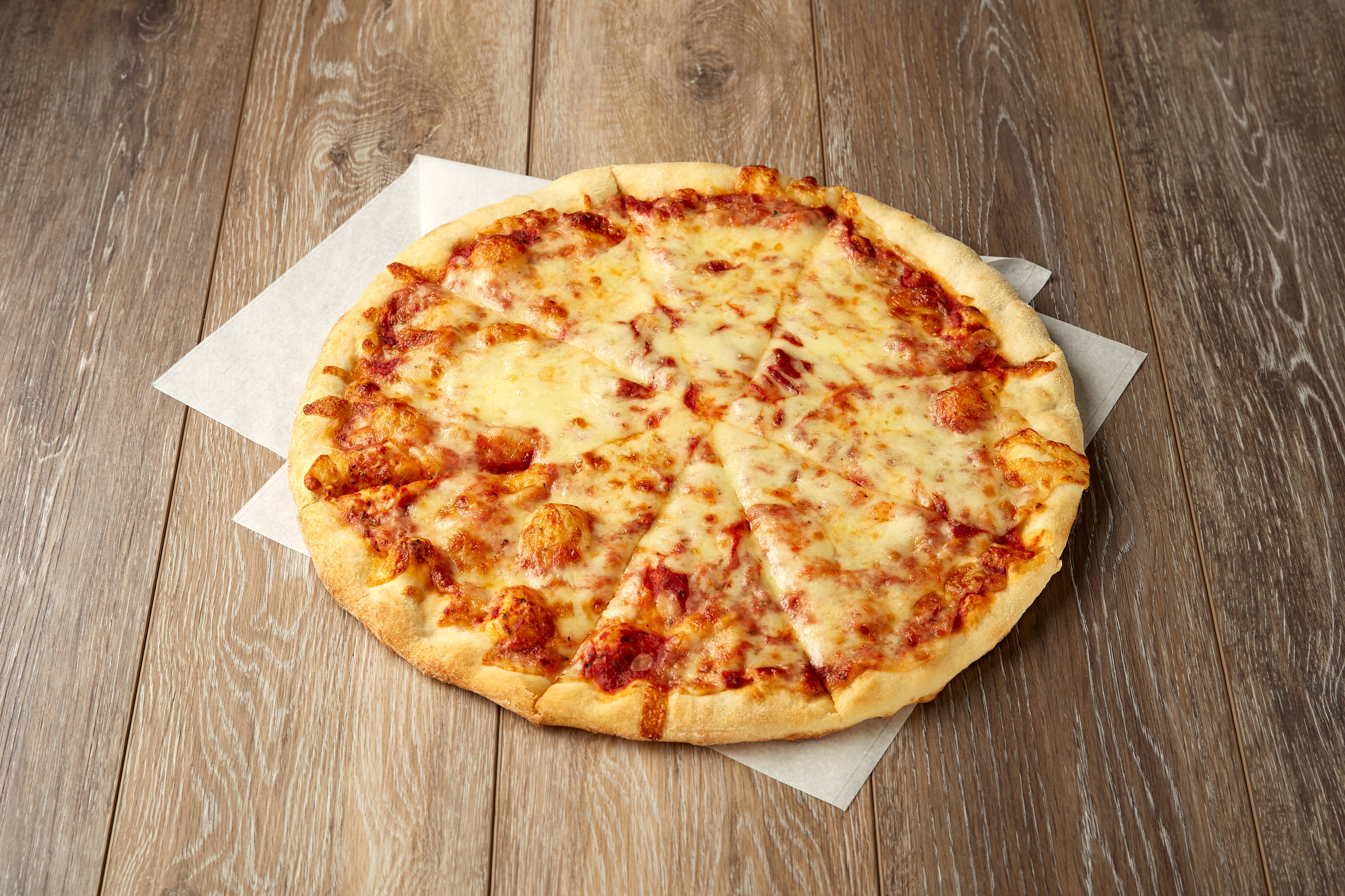 Order Cheese Pizza food online from Sal's NY Pizza store, Hampton on bringmethat.com