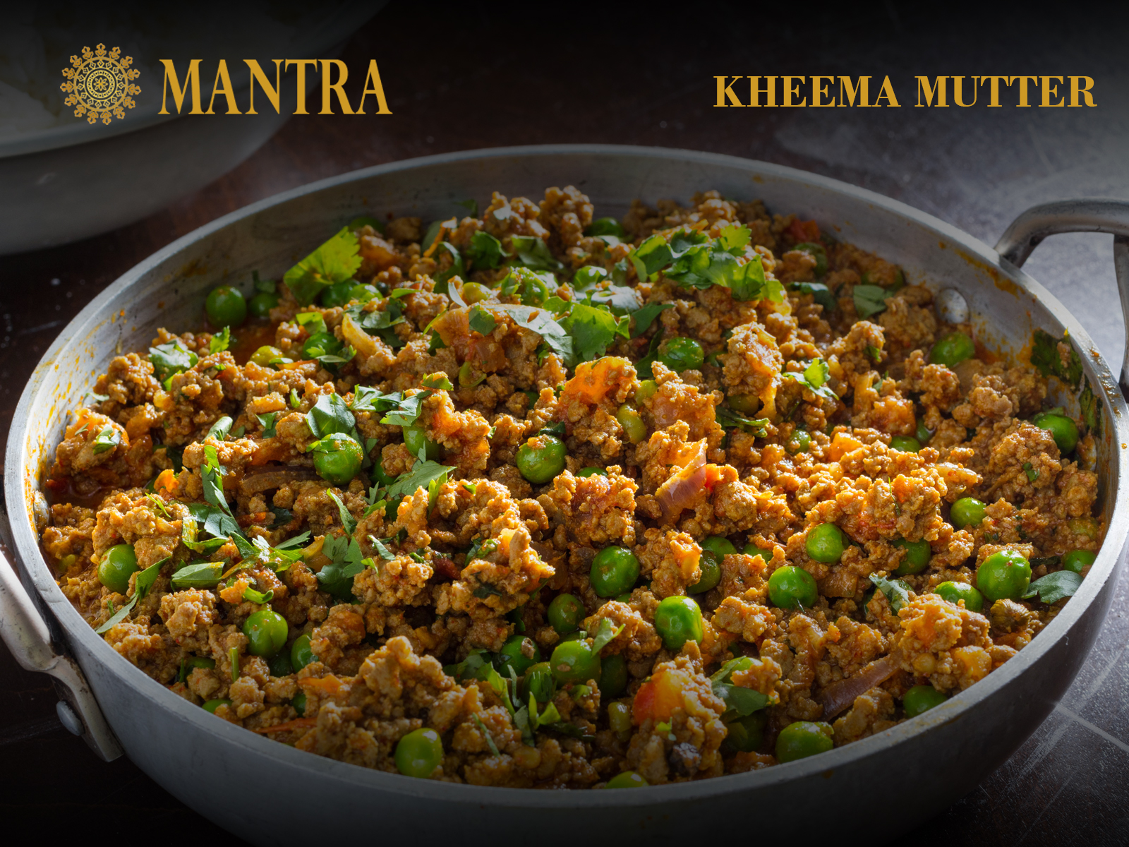 Order Kheema Mutter food online from Mantra Authentic Indian Restaurant store, Jersey City on bringmethat.com