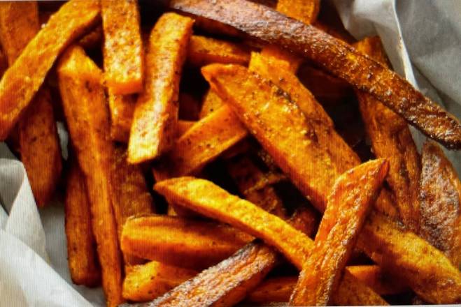 Order Side of Sweet Potato Fries food online from Menches Brothers store, Uniontown on bringmethat.com
