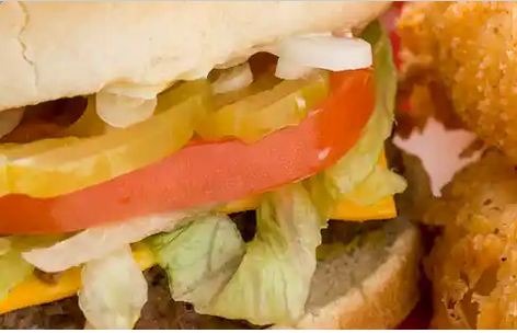 Order Bacon Cheeseburger food online from Office Hours Sandwich Shop store, Lafayette on bringmethat.com