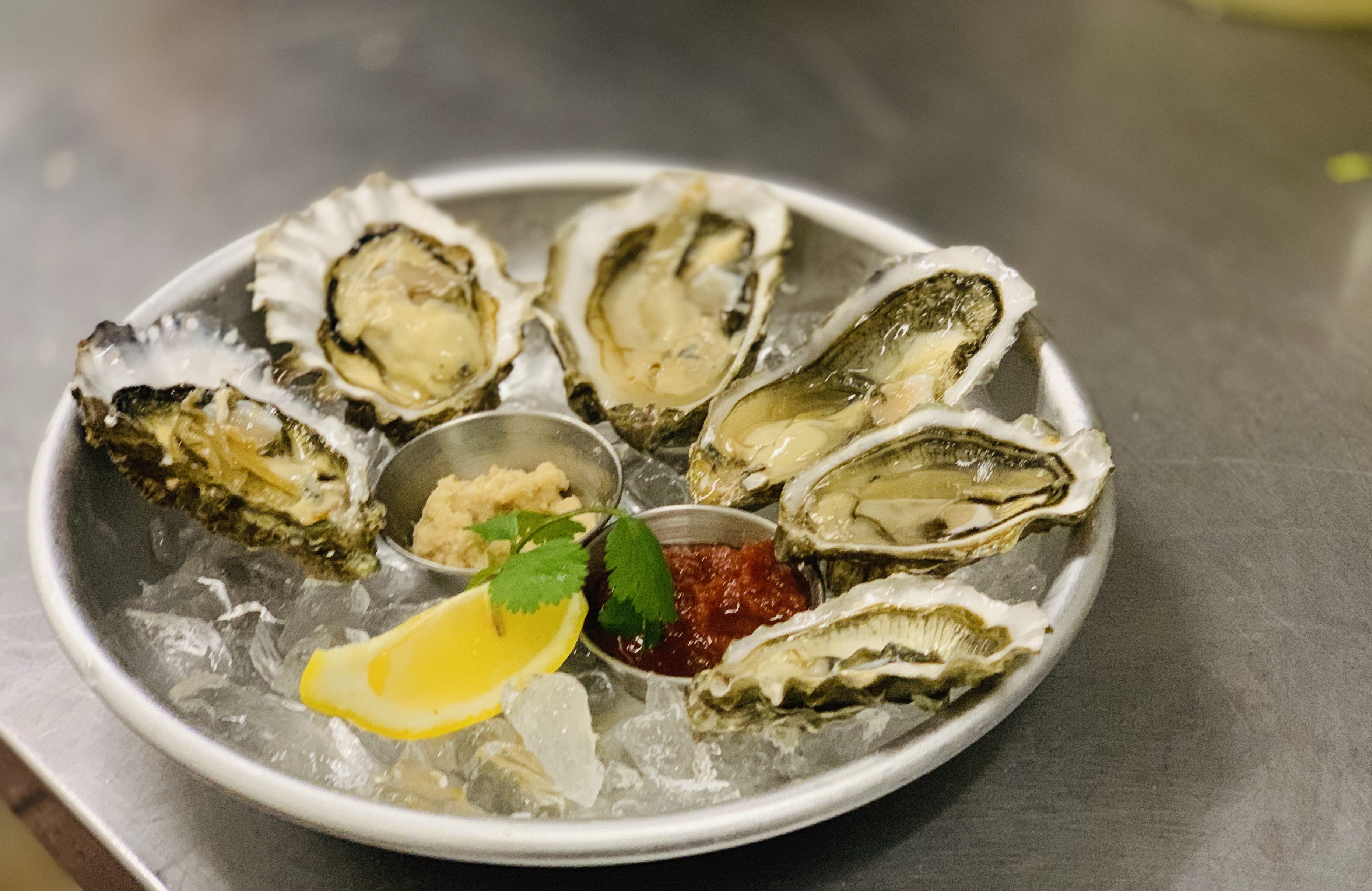 Order Miyagi Oysters food online from Anchors Fish & Chips And Seafood Grill store, San Jose on bringmethat.com