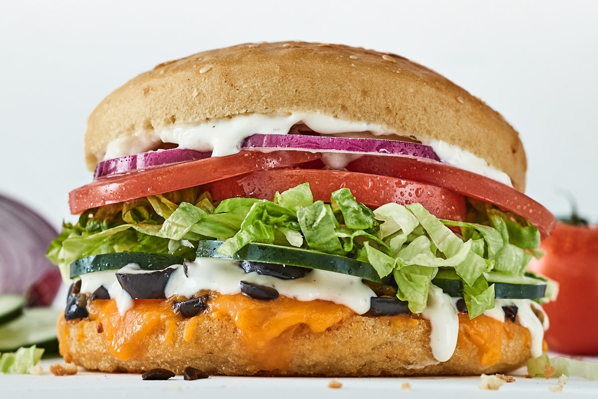 Order Fresh Veggie Sandwich food online from Schlotzsky's store, Little Rock on bringmethat.com