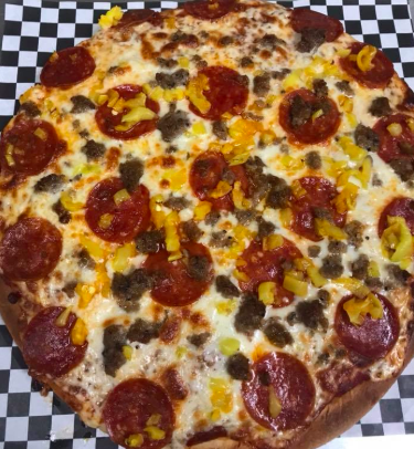 Order 12 Inch Pepperoni Pizza food online from Todd Fire & Ice Bar & Grille store, Akron on bringmethat.com
