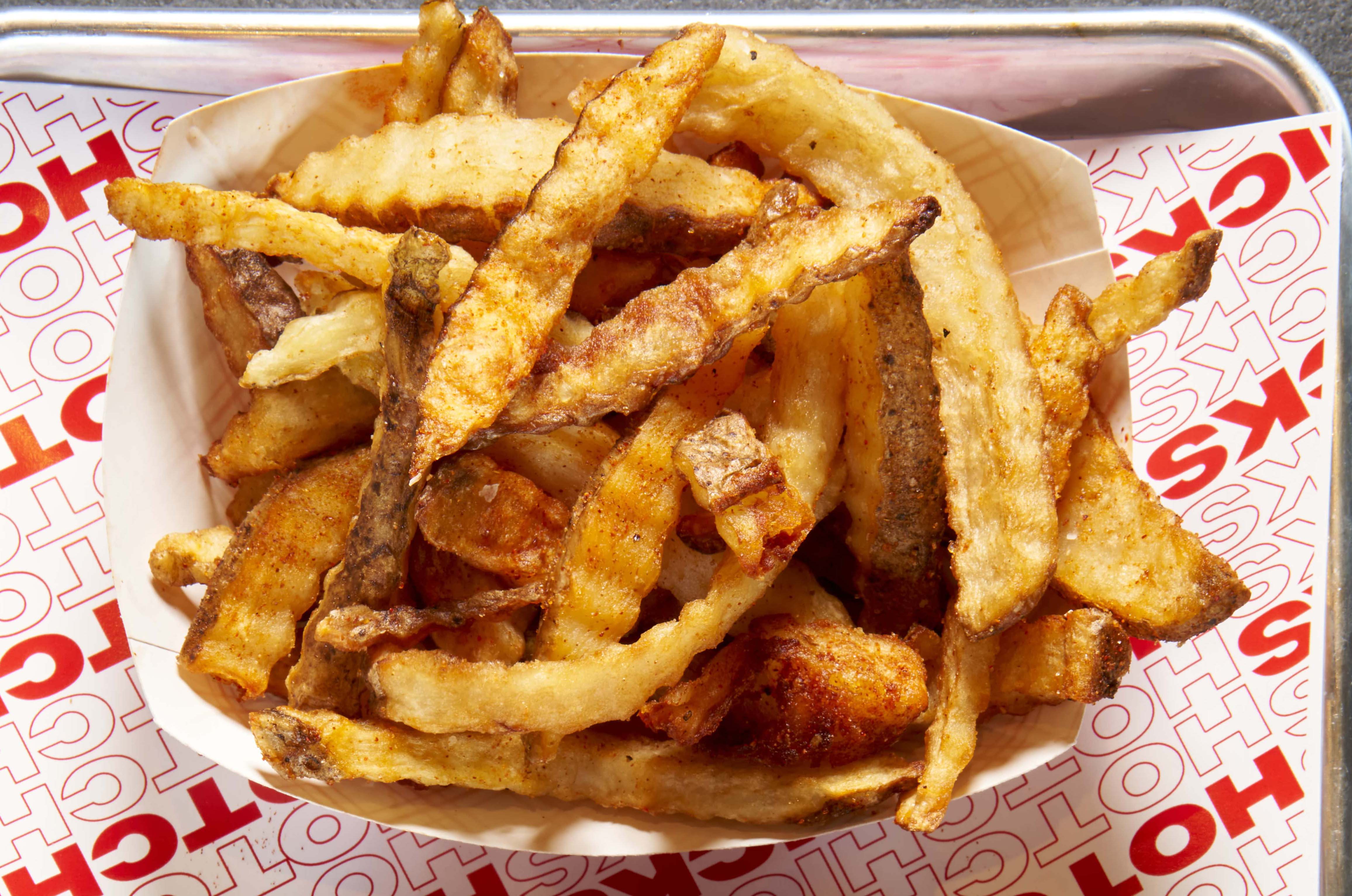 Order Seasoned Fries food online from Hot Chicks Chicken store, Plano on bringmethat.com