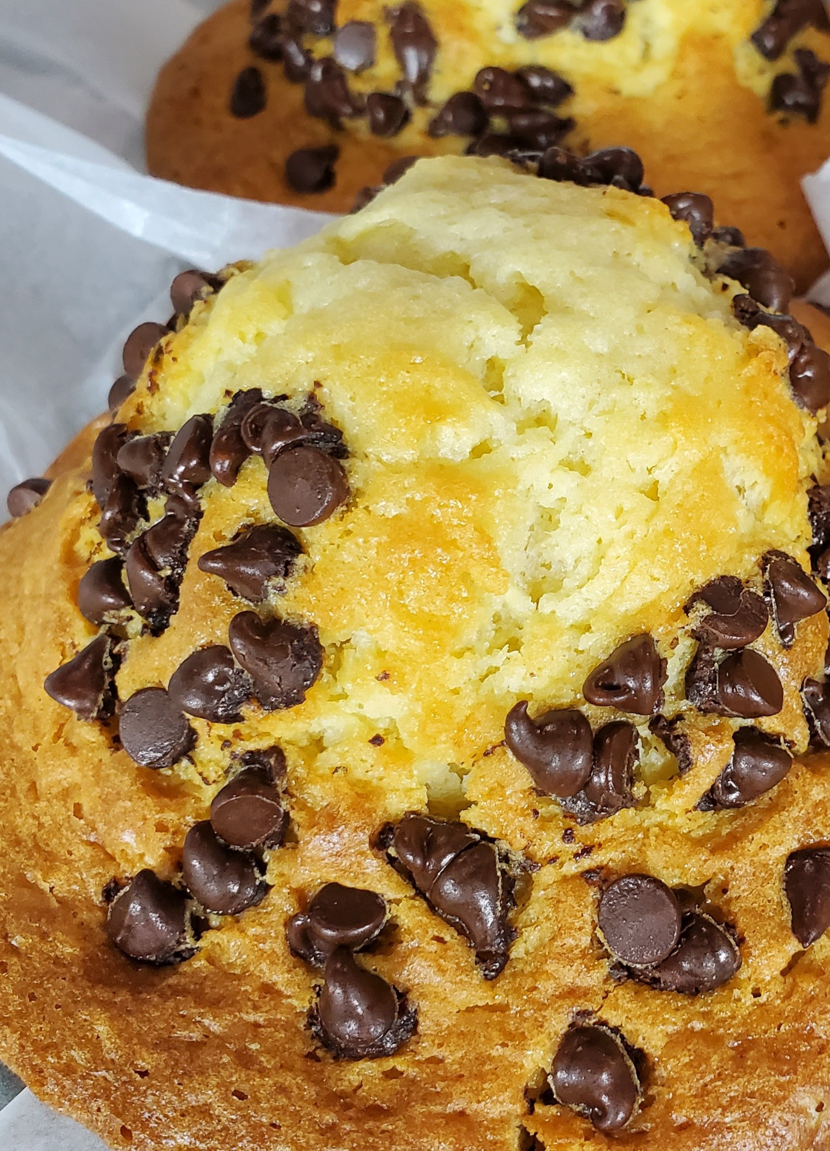 Order Chocolate Chip Muffin food online from Bagel Cafe 21 store, Richardson on bringmethat.com