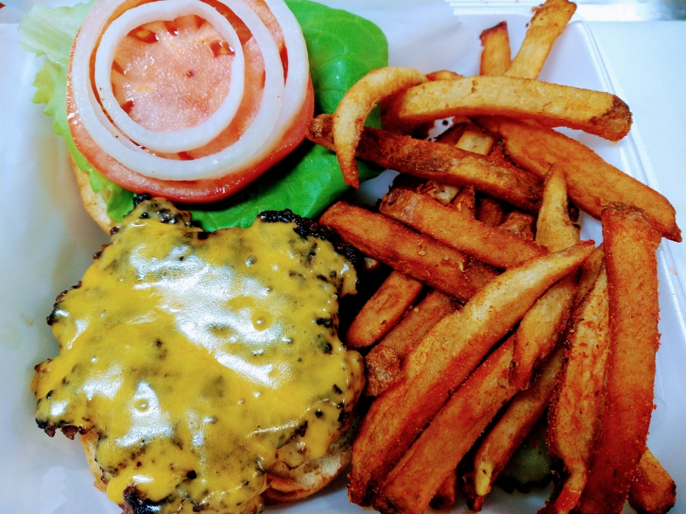 Order Cheeseburger food online from Granby Grill store, Columbia on bringmethat.com