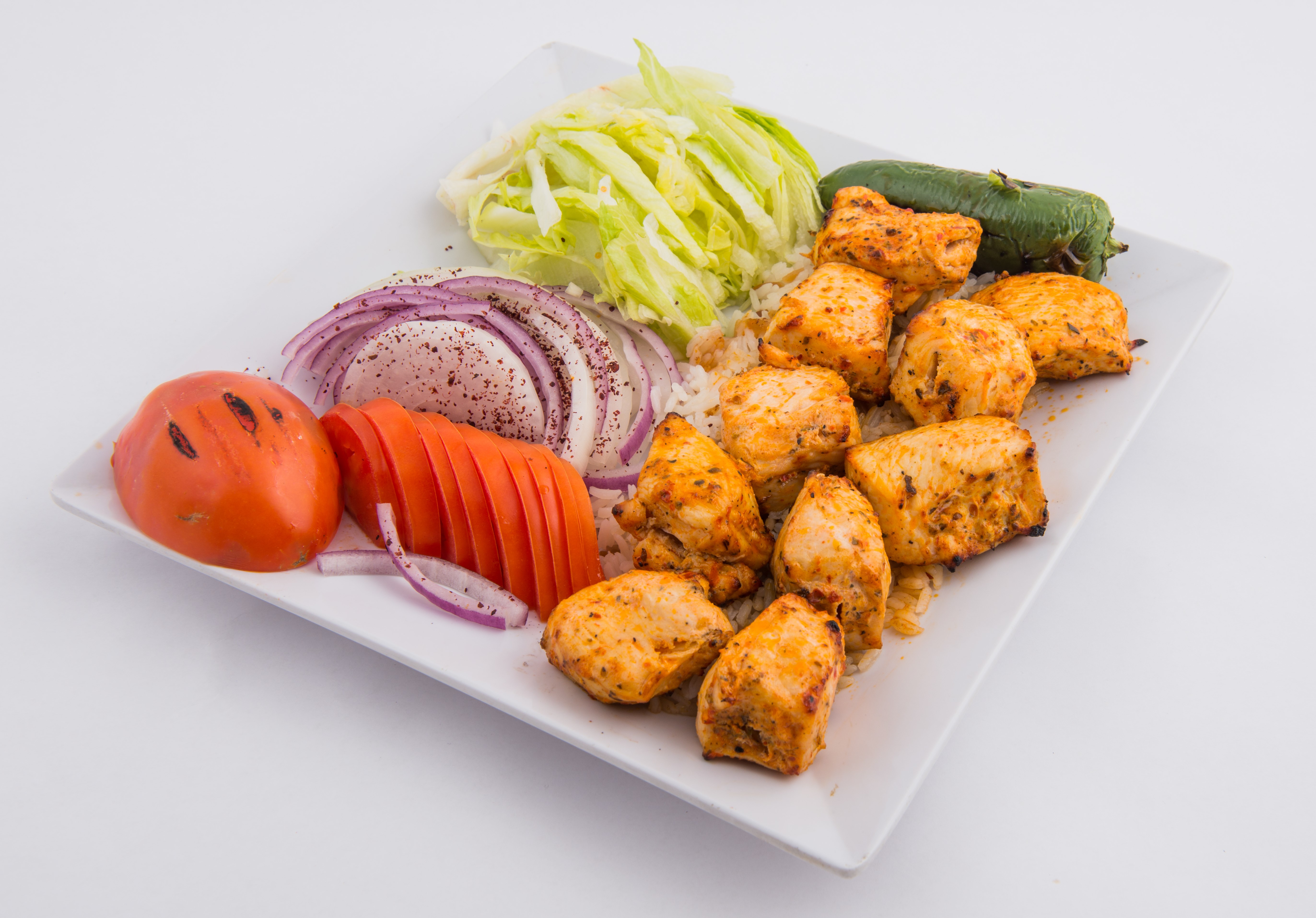 Order Chicken Shish Kebab food online from Mangal Kabob  store, Sunnyside on bringmethat.com