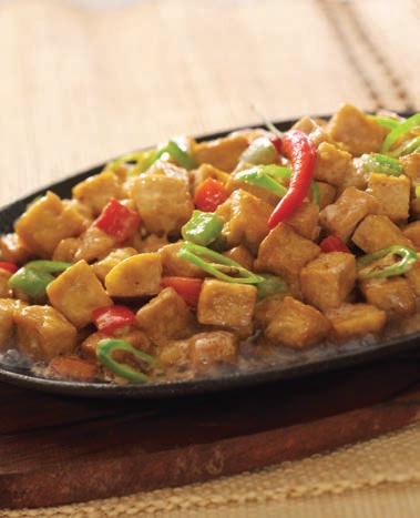 Order Sizzling Tofu food online from MAX'S RESTAURANT (Cuisine of the Philippines) store, Jersey City on bringmethat.com