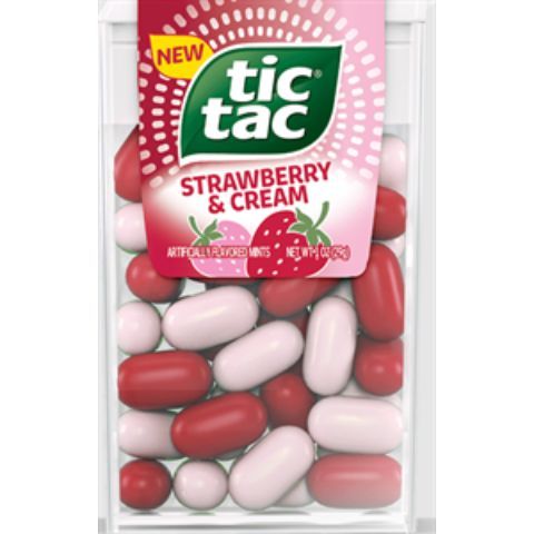 Order Tic Tac Strawberries & Cream 1oz food online from 7-Eleven store, Red Oak on bringmethat.com