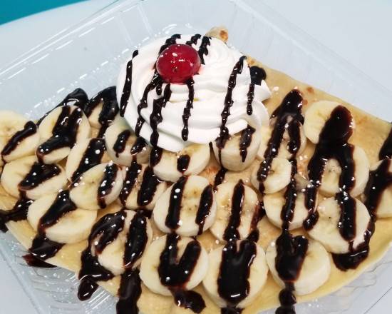 Order Banana Crepe food online from El Churrito Loko store, San Jose on bringmethat.com