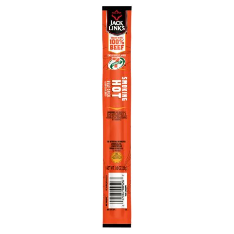 Order 7-Select Jack Links Smoking Hot Beef Stick .8oz food online from 7-Eleven store, Dallas on bringmethat.com