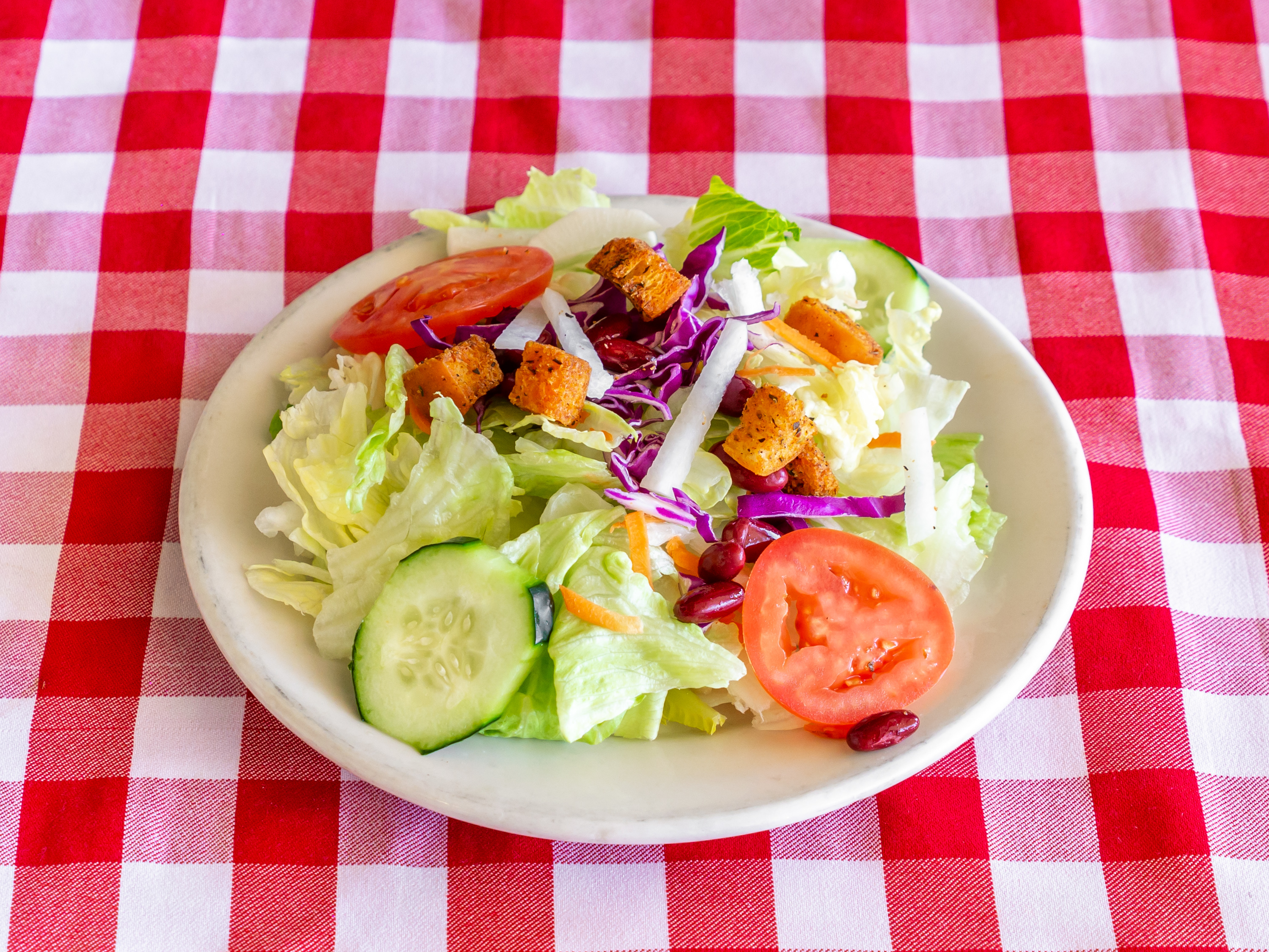 Order Our House Salad food online from Giorgio store, San Jose on bringmethat.com