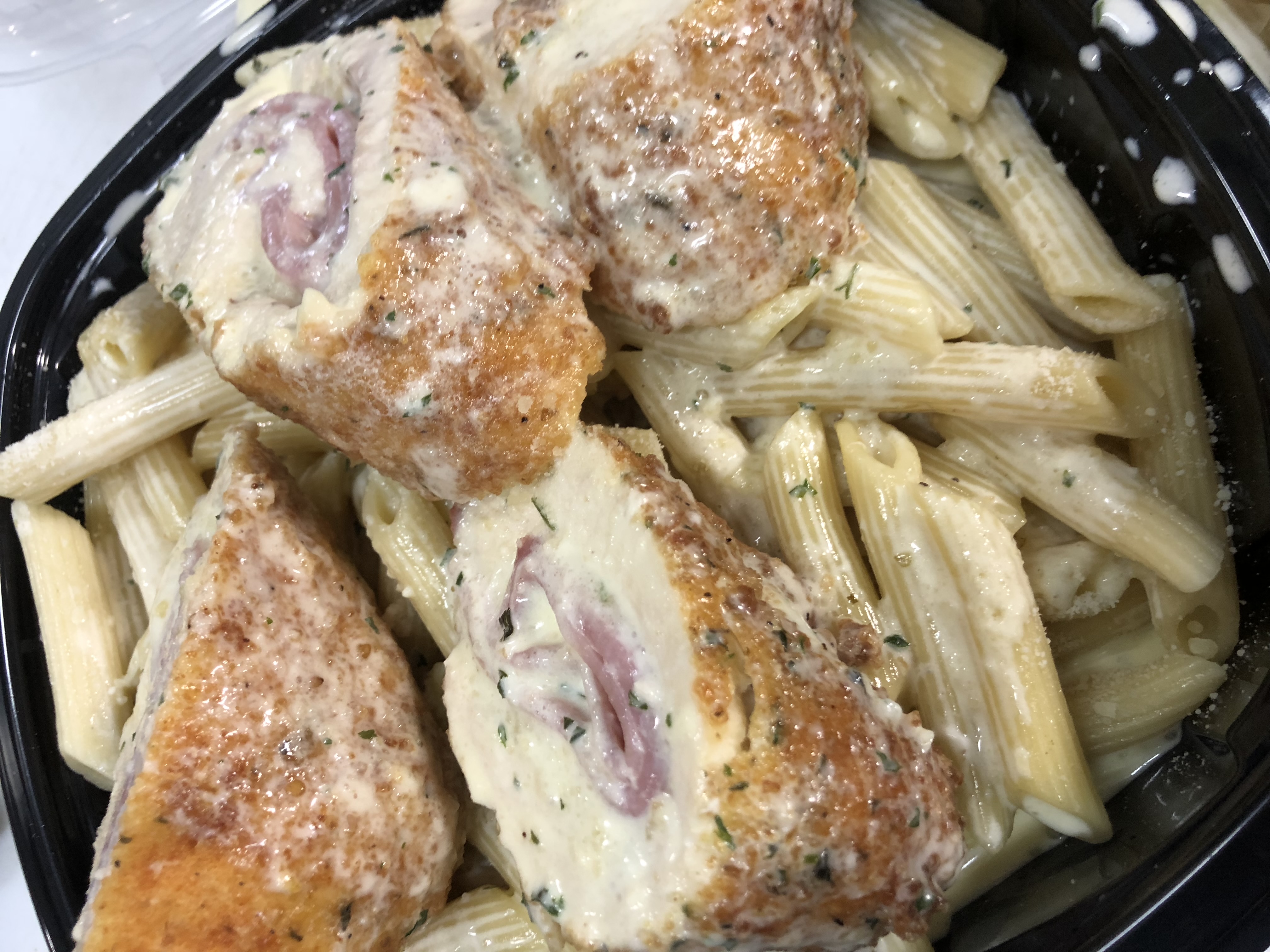 Order Chicken Rollatini over Penne food online from Due Fratelli store, New Windsor on bringmethat.com