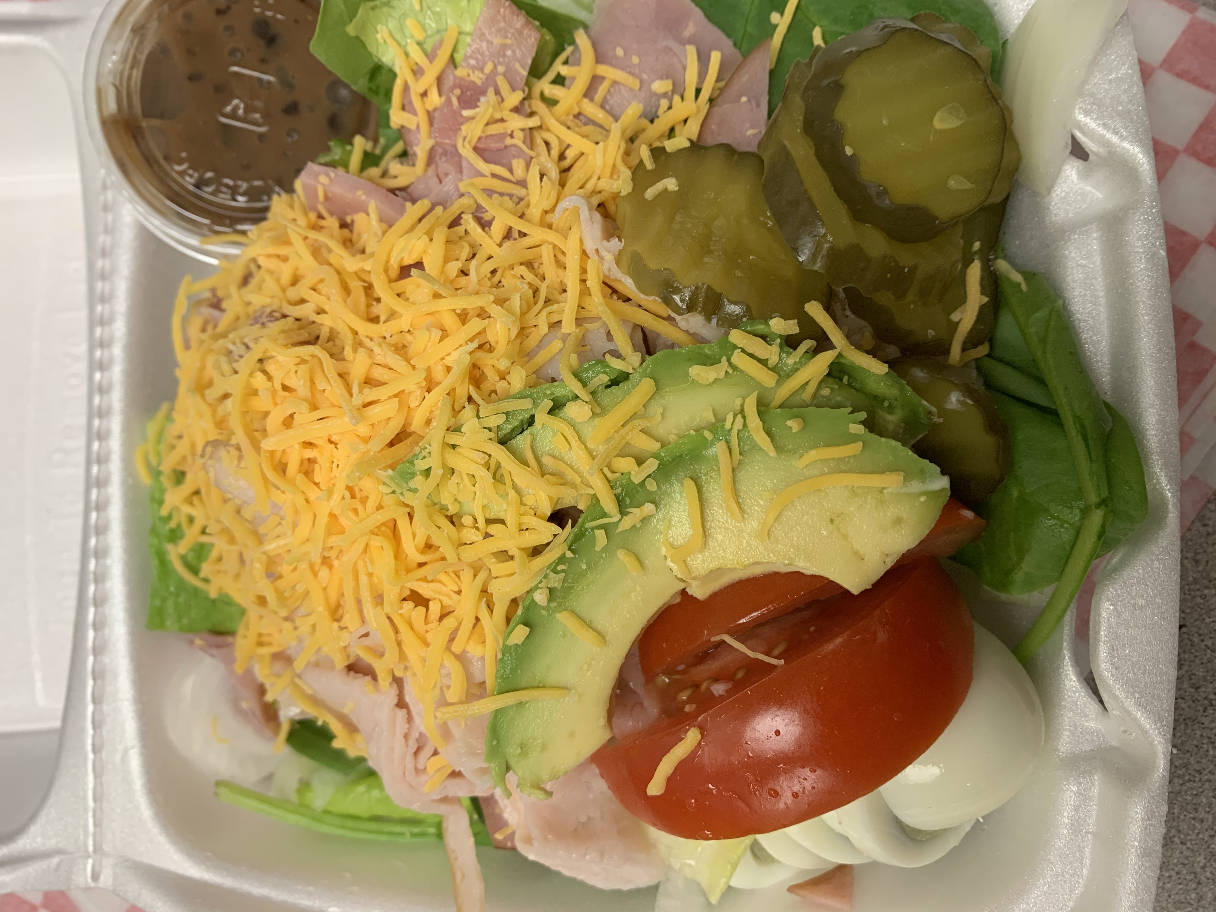Order Chef Salad food online from T&J Deli store, Denver on bringmethat.com