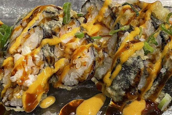 Order 15 Godzilla Roll food online from Ding Asian Fusion store, Bethany on bringmethat.com