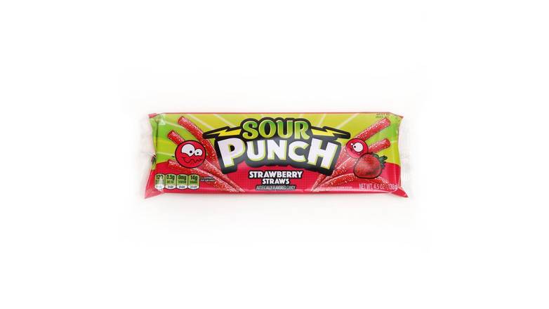 Order Sour Punch Strawberry Straws food online from Route 7 Food Mart store, Norwalk on bringmethat.com