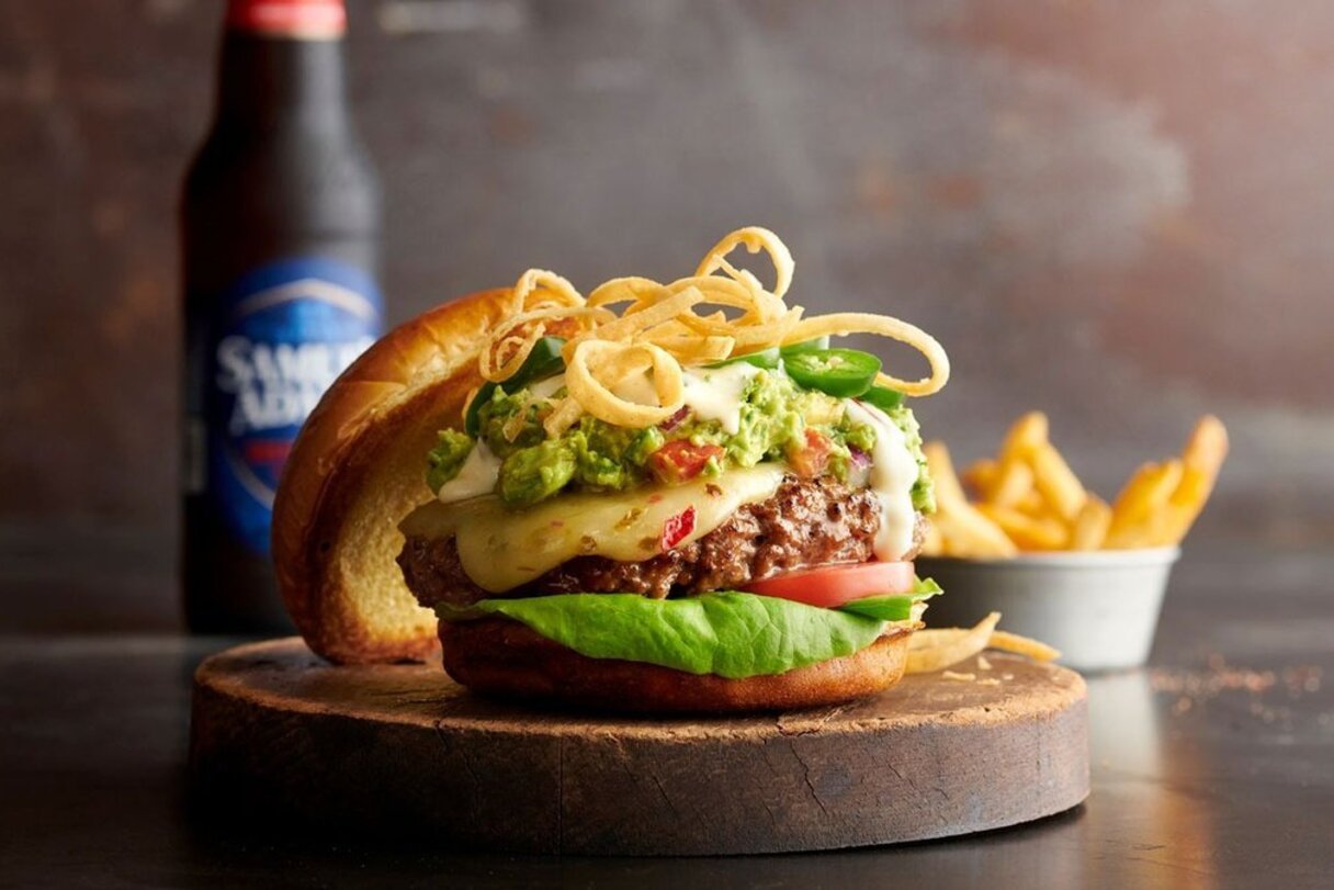 Order South of the Border Burger food online from Champps store, Lansing on bringmethat.com