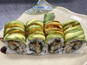 Order Dragon Roll food online from Bistro 1051 store, Clark on bringmethat.com